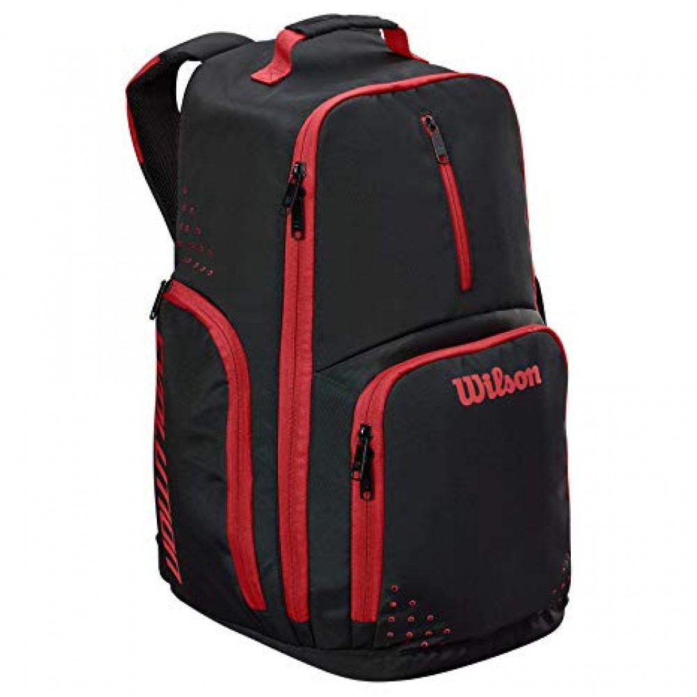 Рюкзак баскетбольний Wilson Evolution 40 л з чохлом-сіткою для баскетбольного м'яча (WTB18419RD-1)