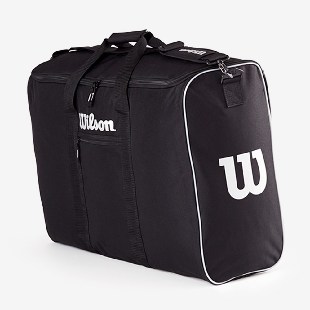 Сумка для спортивних м'ячів Wilson 6 TRAVEL BBALL BAG баскетбольних, футбольних, волейбольних (WTB201960) 