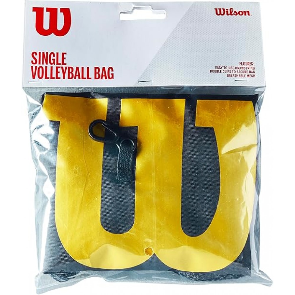 Сумка-сетка для волейбольного м'яча Wilson Volleyball Single Ball (WTH152190R)