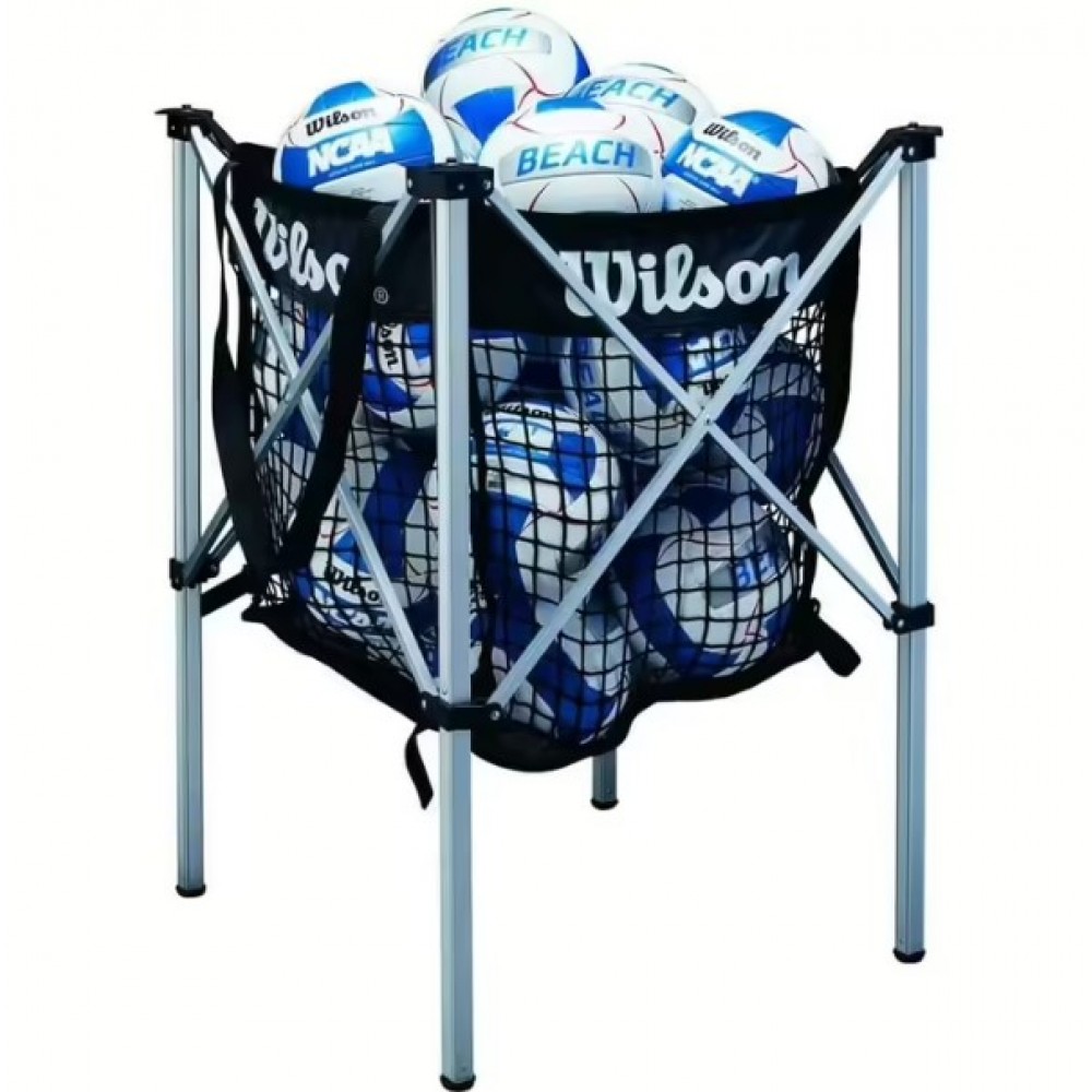 Корзина-сітка для м’ячів Wilson Ball Cart (WTH180400) — оригінал