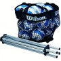 Корзина-сітка для м’ячів Wilson Ball Cart (WTH180400) — оригінал Корзина-сітка для м’ячів Wilson Ball Cart (WTH180400) — оригінал