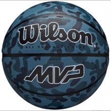 Баскетбольний м'яч Wilson MVP Camo Basketball розмір 5, 6, 7 гумовий для вулиці-залу оригінал (WZ3018702XB7)