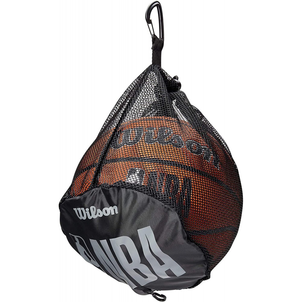 Сумка-сітка для баскетбольного м'яча Wilson NBA Single Basketball Bag (WZ60034)