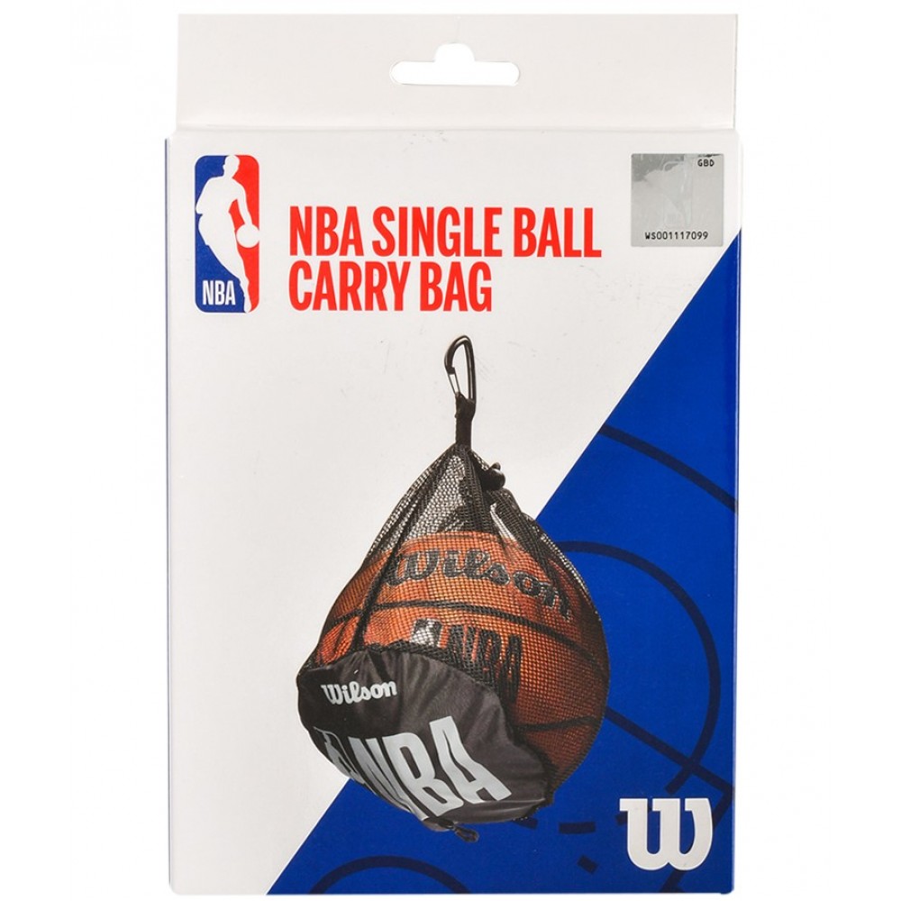 Сумка-сітка для баскетбольного м'яча Wilson NBA Single Basketball Bag (WZ60034)