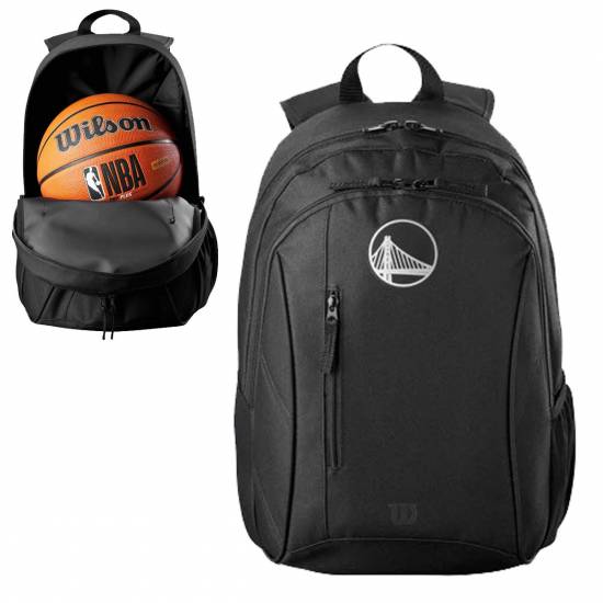 Баскетбольний рюкзак Wilson NBA Golden State Warriors Backpack 30 л оригінал (WZ6015004)