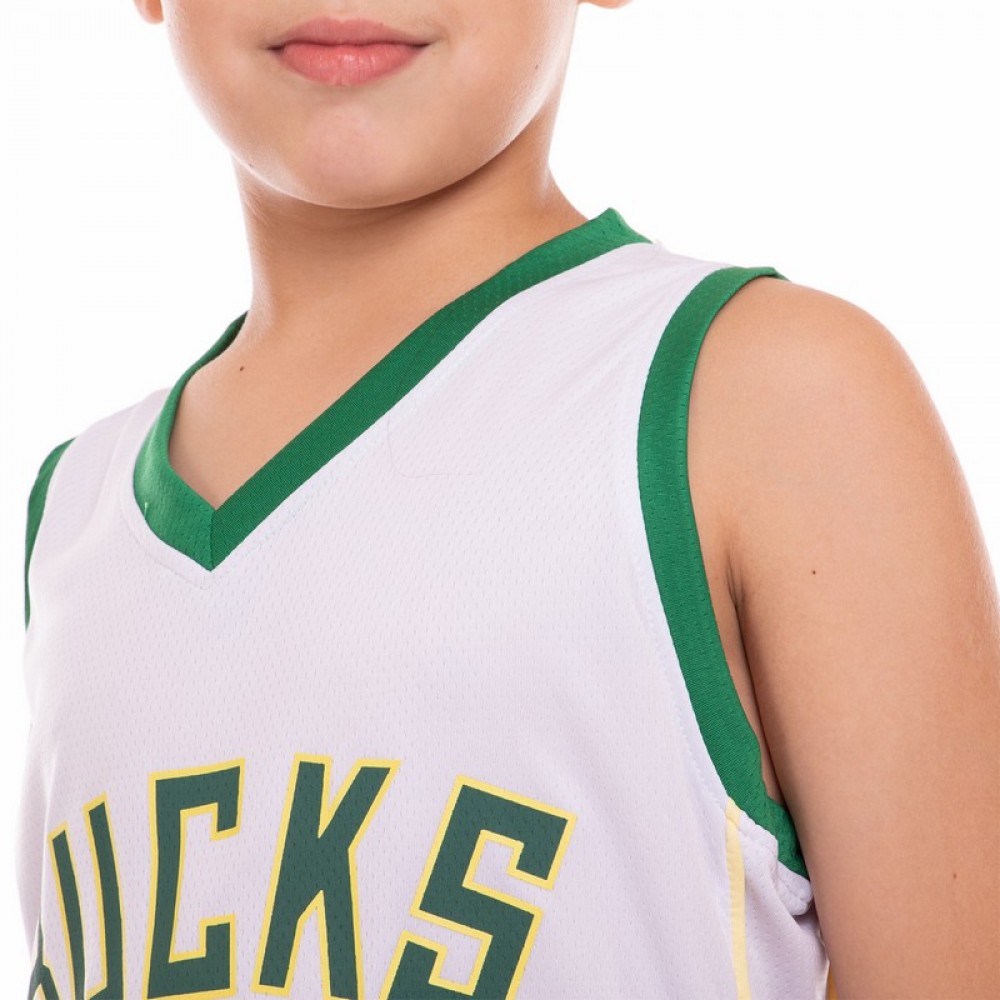 Форма баскетбольна дитяча Basketball Unifrom Milwaukee Bucks 34 (3582)