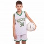 Форма баскетбольна дитяча Basketball Unifrom Milwaukee Bucks 34 (3582) Форма баскетбольна дитяча Basketball Unifrom Milwaukee Bucks 34 (3582)