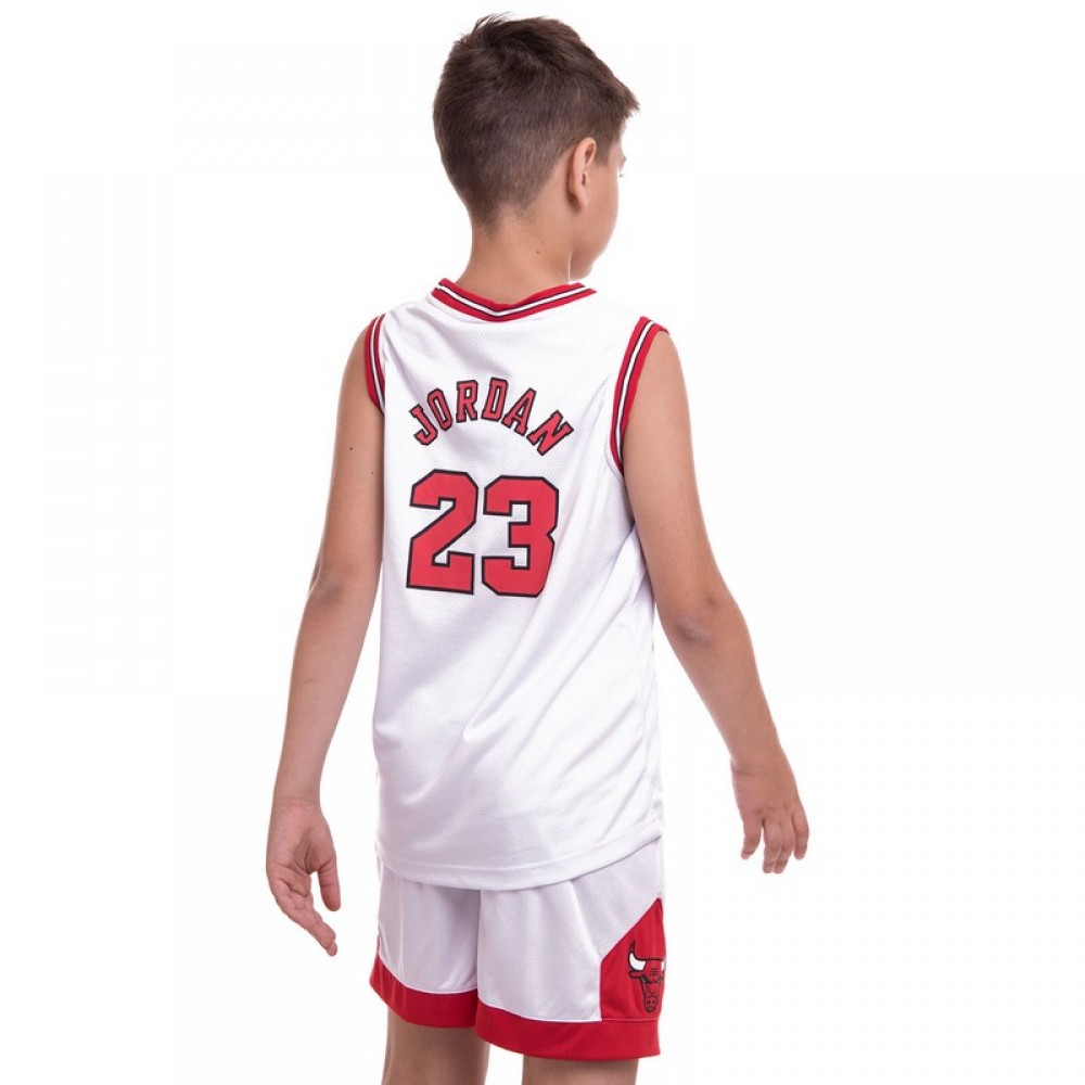 Форма баскетбольна дитяча Basketball Unifrom Chicago Bulls 23 W