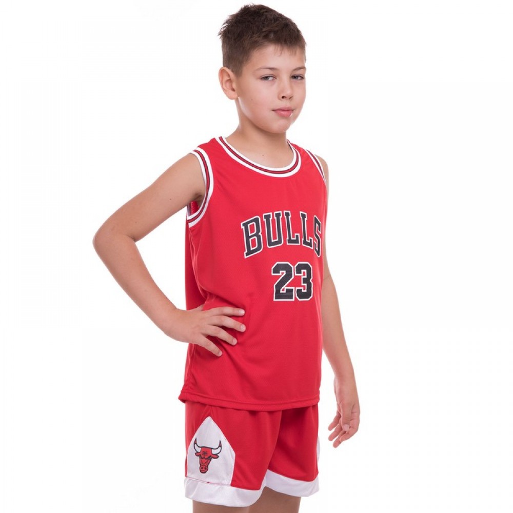 Форма баскетбольна дитяча Basketball Unifrom Bulls 23 (5351)