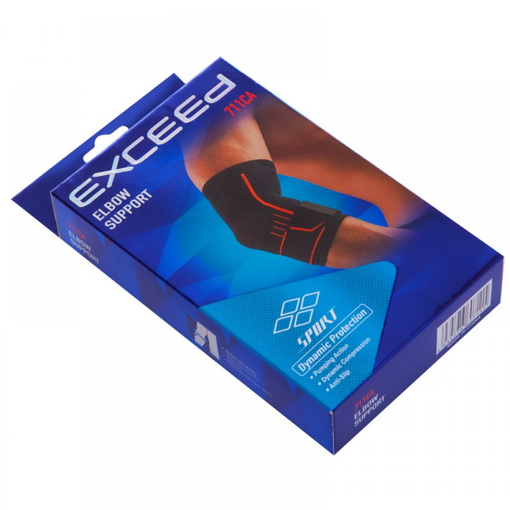 Налокотник-бандаж-фіксатор ліктя регульований Elbow Support для підтримки і захисту (711CA)