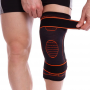 Наколінник-бандаж коліна Knee Pads регульований з фіксатором (856CA) Наколінник-бандаж коліна Knee Pads регульований з фіксатором (856CA)