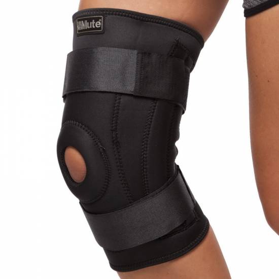Наколінник спортивний Knee Brace 1 шт. регульований з відкритою колінною чашечкою (9046)