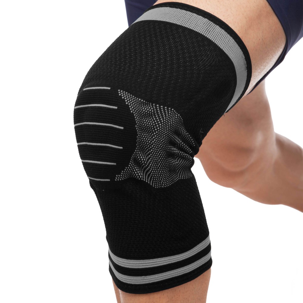 Наколінник спортивний Knee Brace 1 шт. з силіконовим кільцем (9066)