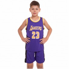 Форма баскетбольна дитяча Basketball Unifrom NBA Los Angeles Lakers 23 (BA-0563)