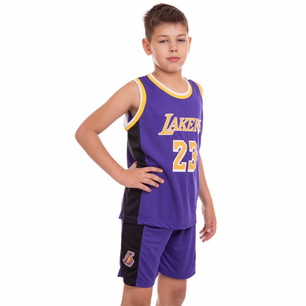 Форма баскетбольна дитяча Basketball Unifrom NBA Los Angeles Lakers 23 (BA-0563)