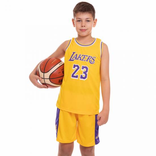 Форма баскетбольна дитяча Basketball Unifrom NBA Los Angeles Lakers 23 (BA-0563)