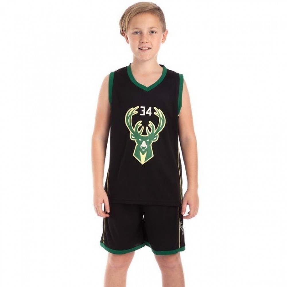 Форма баскетбольна дитяча Basketball Unifrom NBA Milwaukee Bucks (BA-0972)