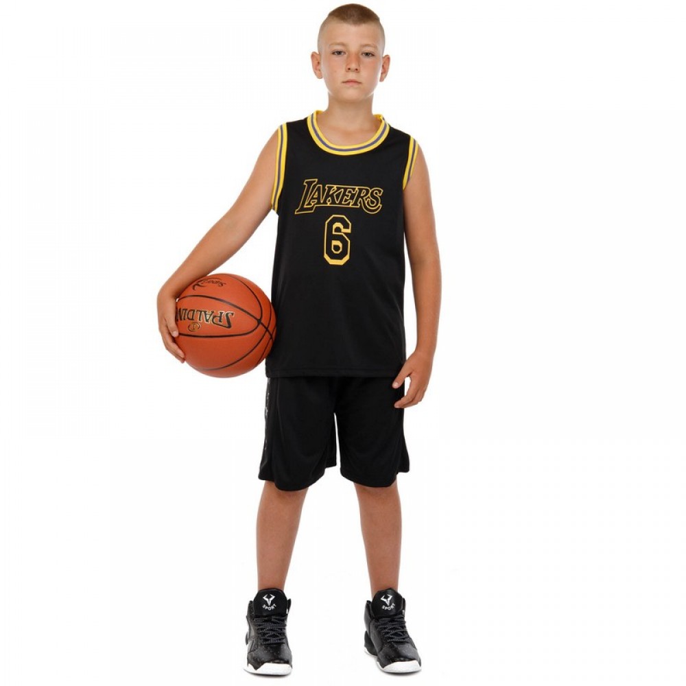 Форма баскетбольна дитяча Basketball Unifrom Lakers 6 (BA-9967)