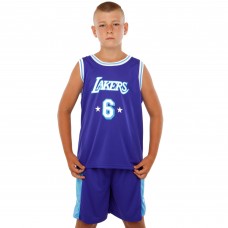 Форма баскетбольна дитяча Basketball Unifrom Lakers 6 (BA-9970)