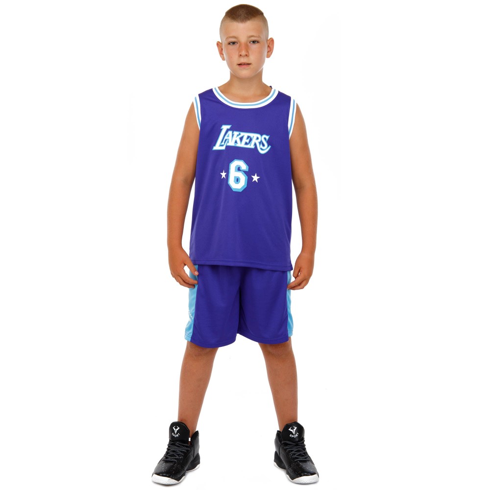 Форма баскетбольна дитяча Basketball Unifrom Lakers 6 (BA-9970)