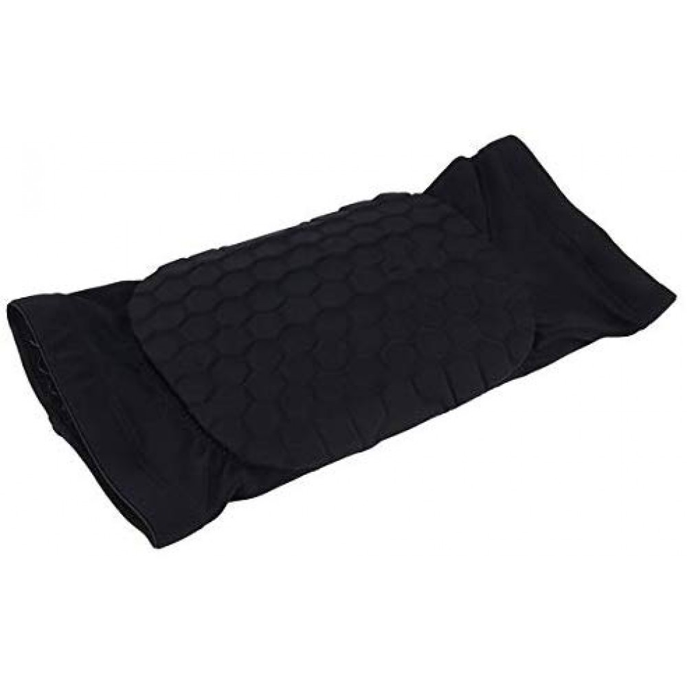 Наколінники баскетбольні 2 шт. Hex Knee Pads Pro S-M-L спандекс-нейлон чорний (BC-0528)