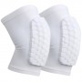Наколінники баскетбольні 2 шт. Basketball Hex Knee Pads Pro білі (BC-0528)