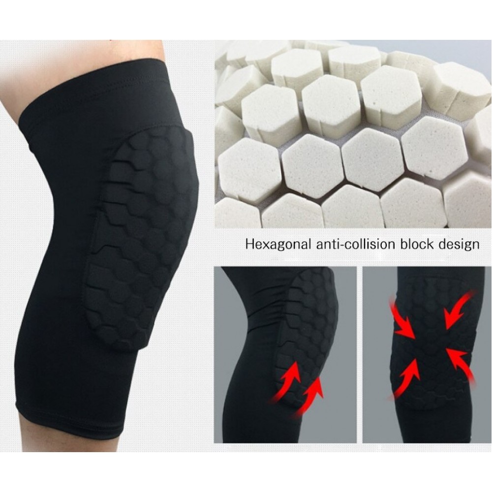 Баскетбольні наколінники Basketball Knee Pads Pro 2 шт. чорні (BC-5665)