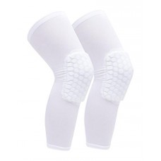 Наколінники баскетбольні Basketball Knee Pads Pro 2 шт.  розміри S-L білі (BC-5665)