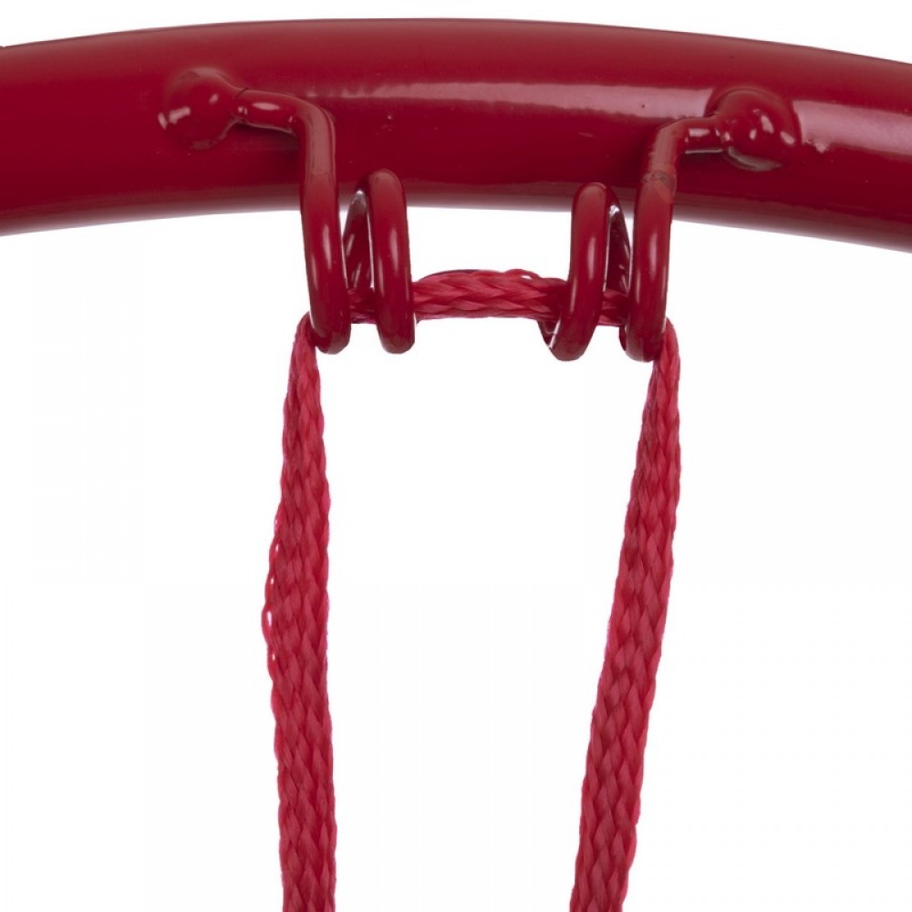 Кільце баскетбольне металеве Basketball Ring 45 см із сіткою, кріпленням (C-1816-1)