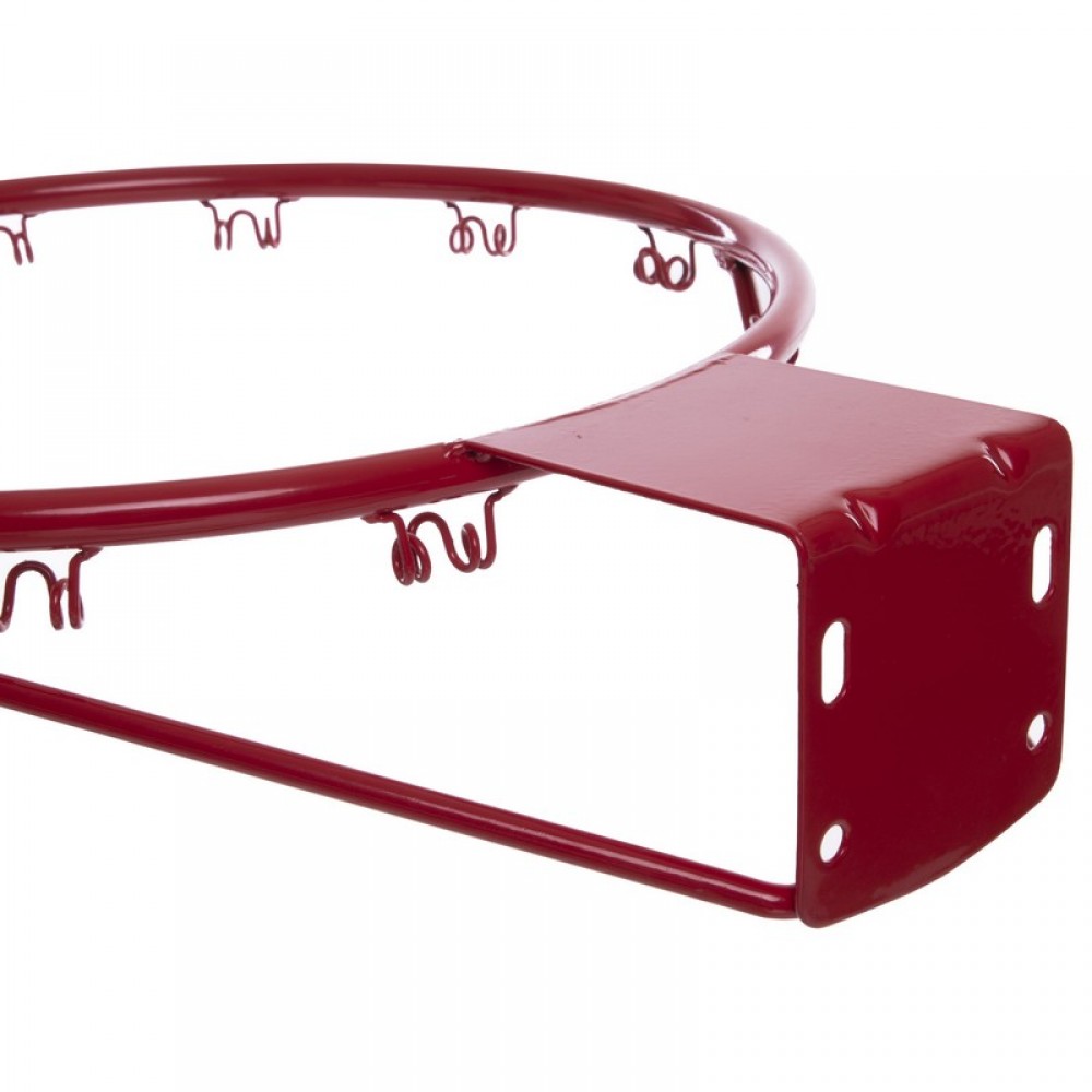 Кільце баскетбольне металеве Basketball Ring 45 см із сіткою, кріпленням (C-1816-1)