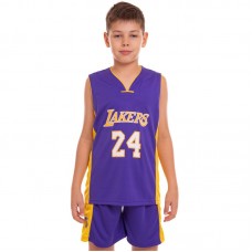 Форма баскетбольна дитяча, підліткова Basketball Unifrom NBA Los Angeles Lakers 24 (CO-0038)