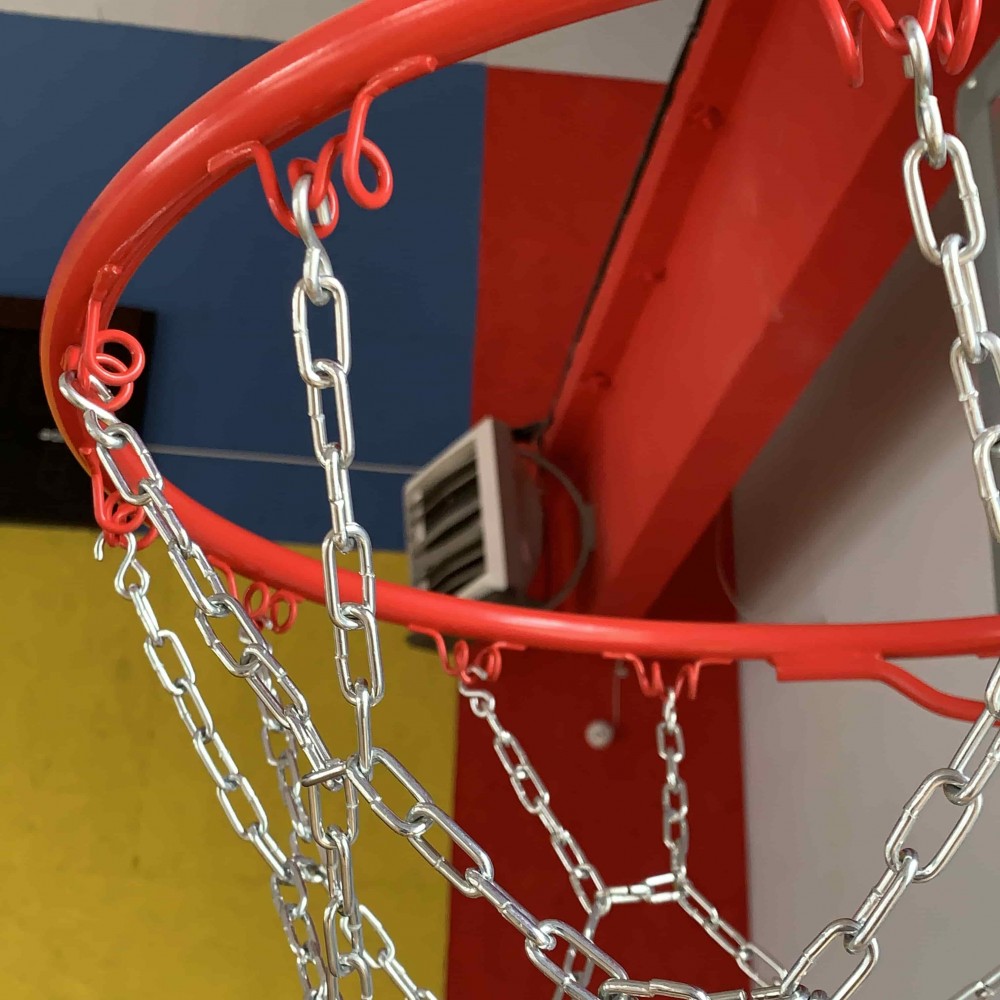 Сітка баскетбольна металева 3 мм посилена Basketball Net 1 шт. (CO-0917)