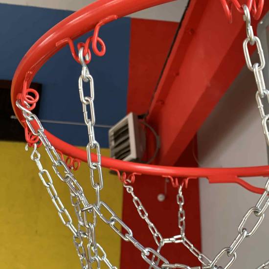 Сетка баскетбольная металлическая усиленная Basketball Net 1 шт. (CO-0917)