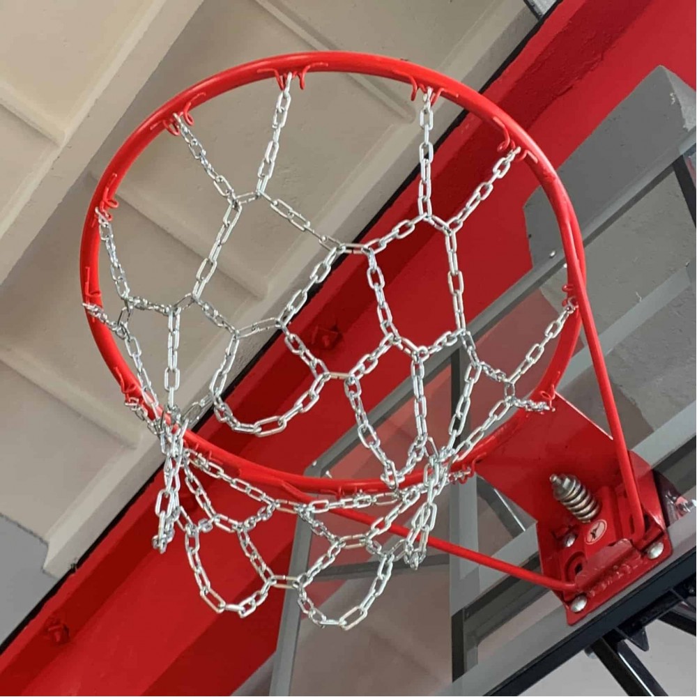 Сітка баскетбольна металева 3 мм посилена Basketball Net 1 шт. (CO-0917)