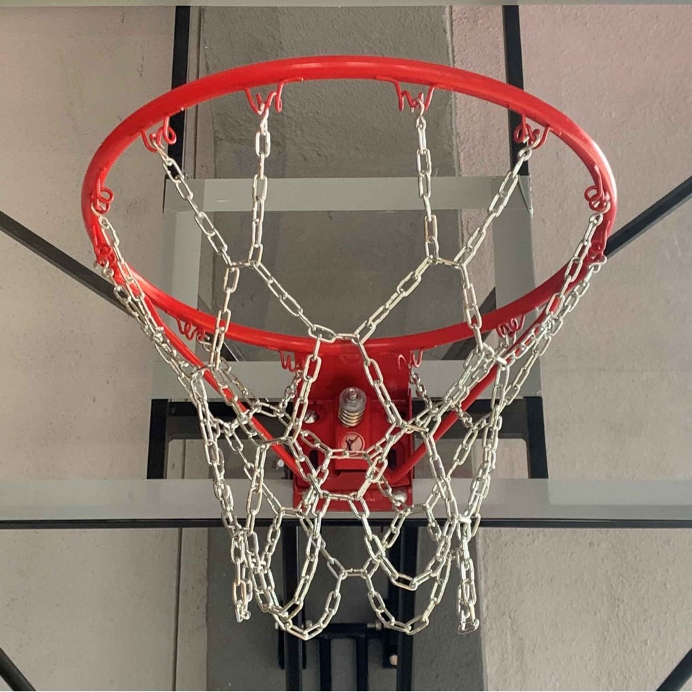 Сітка баскетбольна металева 3 мм посилена Basketball Net 1 шт. (CO-0917)