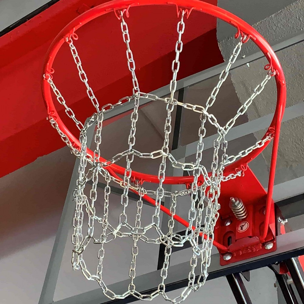 Сітка баскетбольна металева посилена Basketball Net 1 шт. (CO-0918)