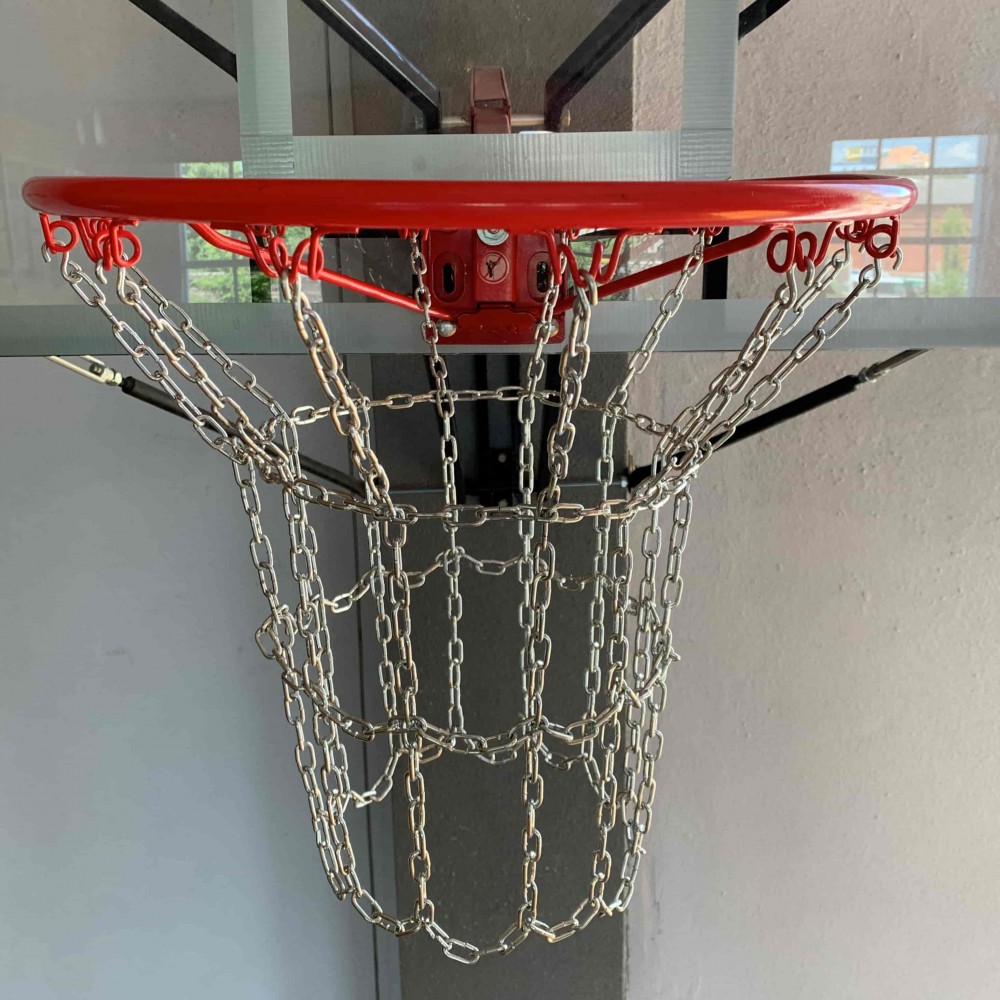 Сітка баскетбольна металева посилена Basketball Net 1 шт. (CO-0918)