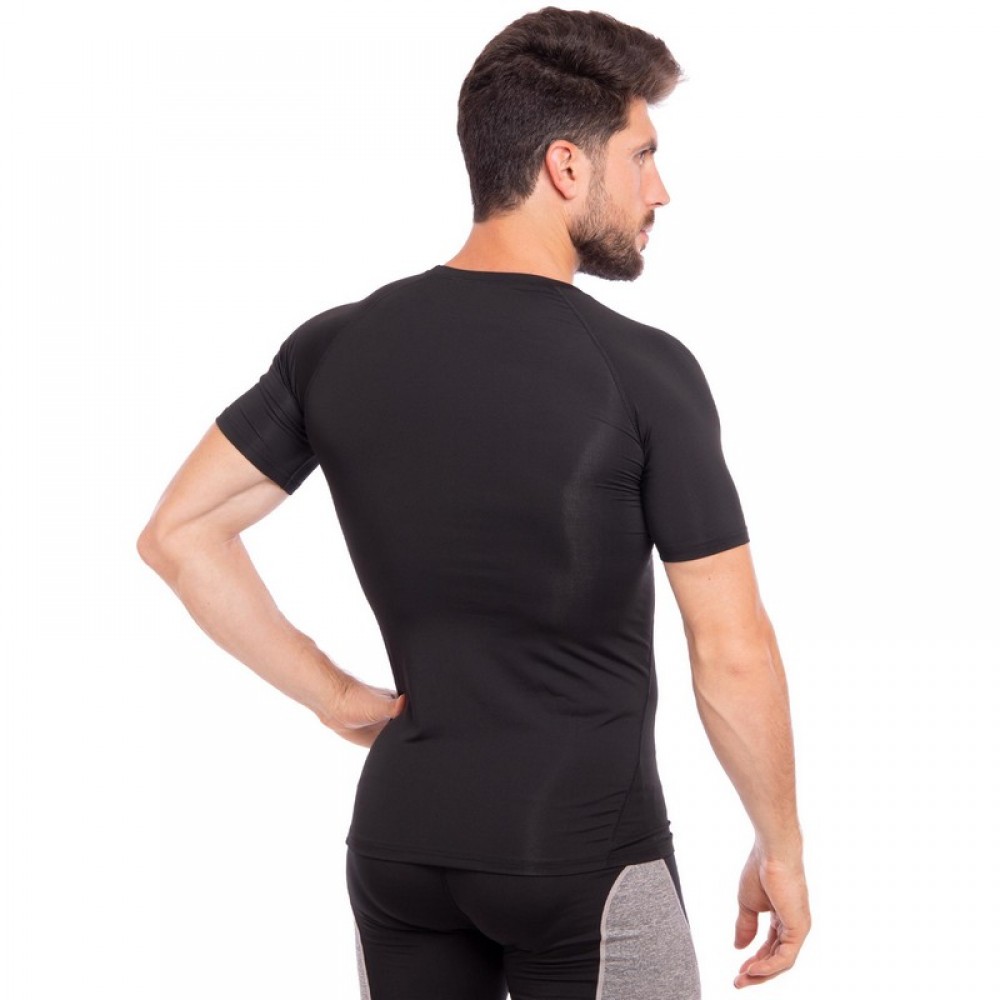 Футболка компресійна Compression T-shirt чоловіча для спорту і тренувань (CO-1306)