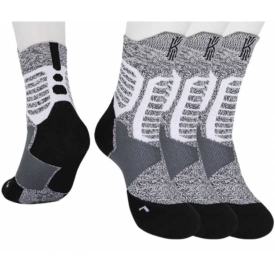 Шкарпетки баскетбольні Basketball Socks 3 пари розмір 40-45 (DML7502)