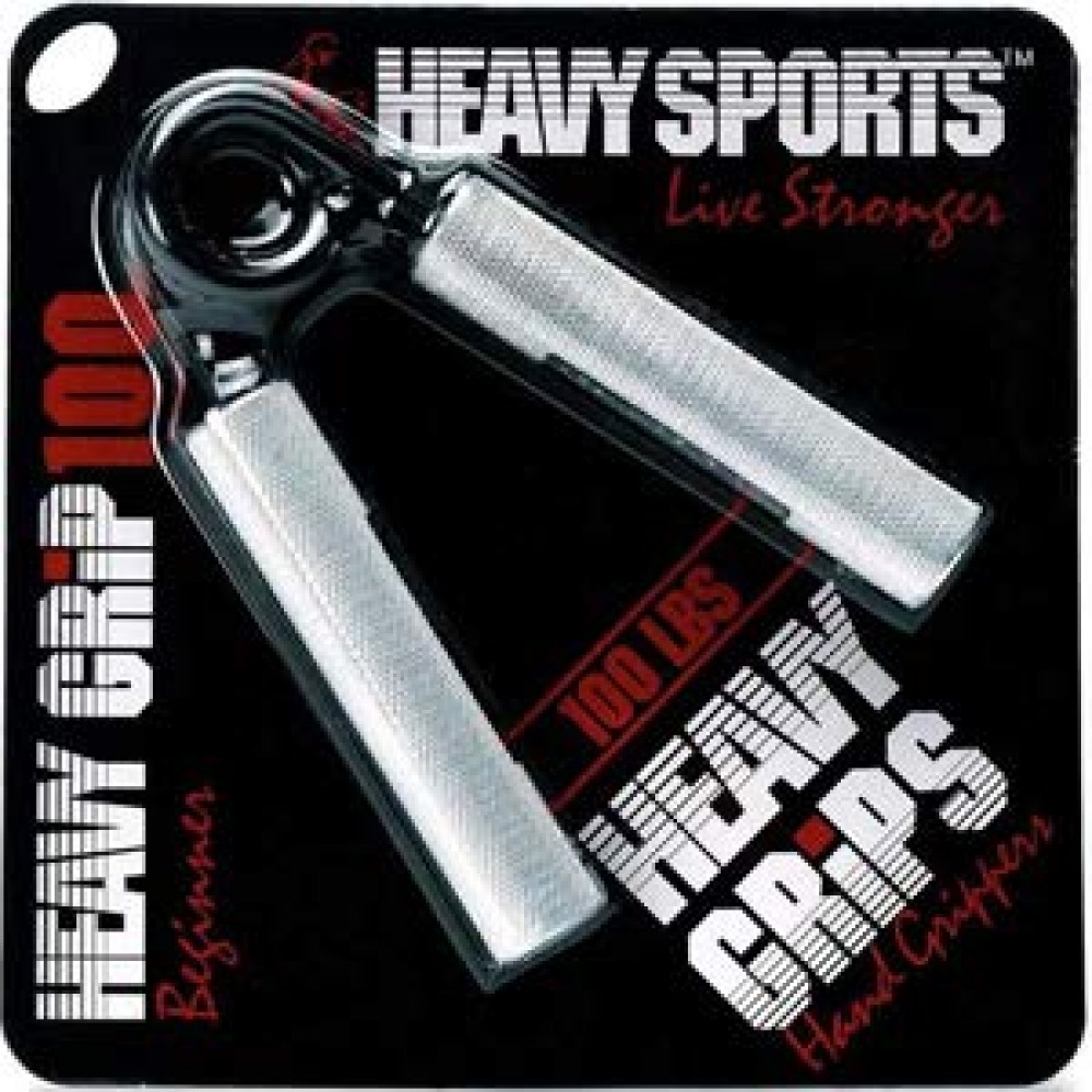 Еспандер кистьовий Heavy Grip 200Lb навантаження 90 кг пружинний металевий для кисті рук зап'ястя (FI-4125-200Lb)