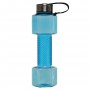 Пляшка для води Water Bottle у вигляді гантелі 760 мл синій (FI-7153) Пляшка для води Water Bottle у вигляді гантелі 760 мл синій (FI-7153)