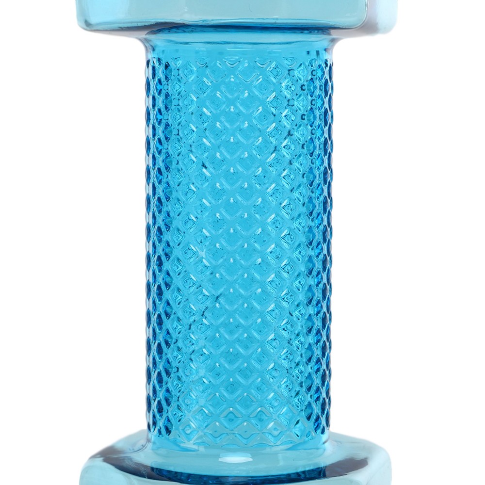 Пляшка для води Water Bottle у вигляді гантелі 760 мл синій (FI-7153)