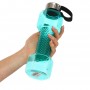 Пляшка для води Water Bottle у вигляді гантелі 760 мл зелений (FI-7153) Пляшка для води Water Bottle у вигляді гантелі 760 мл зелений (FI-7153)