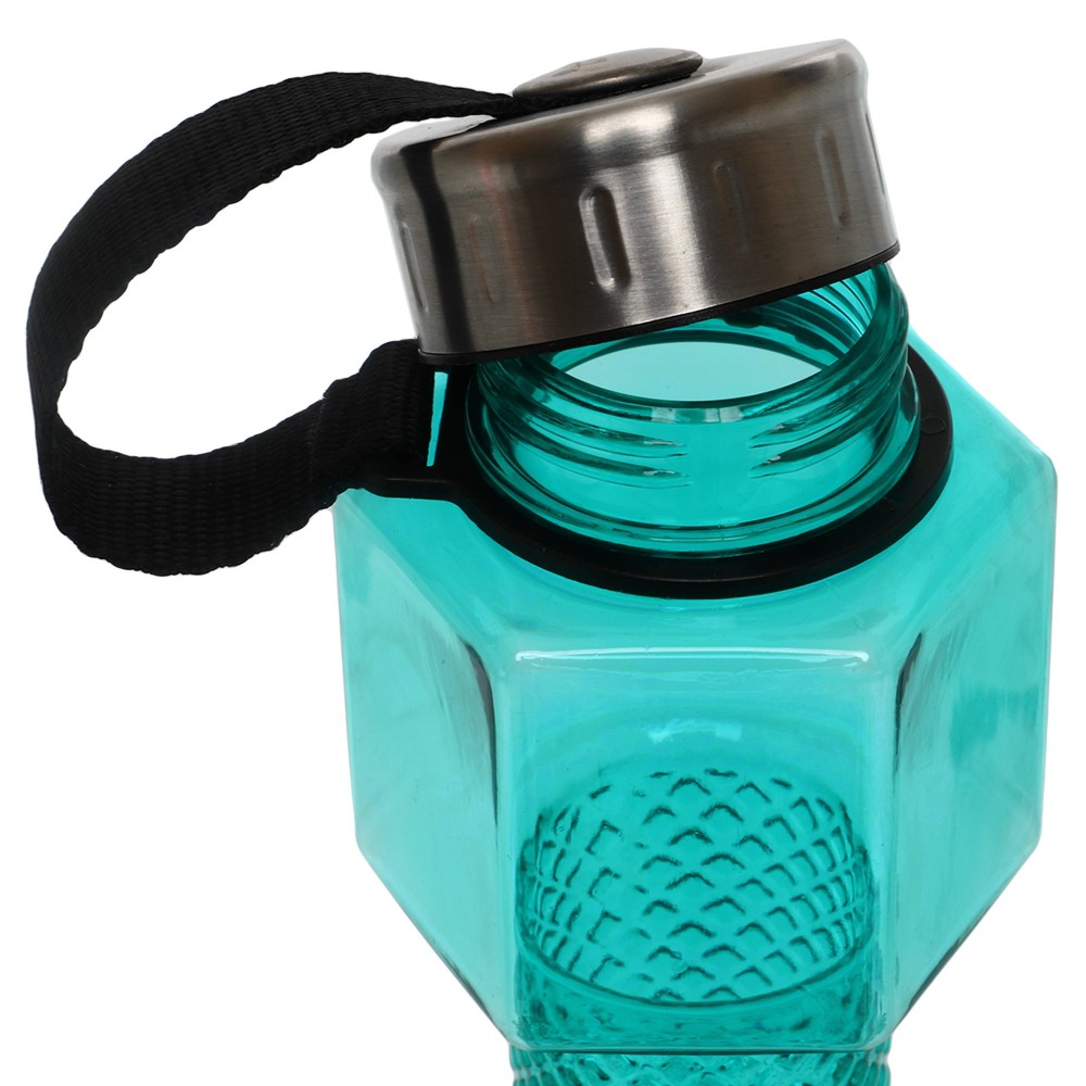 Пляшка для води Water Bottle у вигляді гантелі 760 мл зелений (FI-7153)