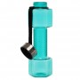Пляшка для води Water Bottle у вигляді гантелі 760 мл зелений (FI-7153) Пляшка для води Water Bottle у вигляді гантелі 760 мл зелений (FI-7153)