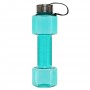 Пляшка для води Water Bottle у вигляді гантелі 760 мл зелений (FI-7153) Пляшка для води Water Bottle у вигляді гантелі 760 мл зелений (FI-7153)