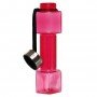 Пляшка для води Water Bottle у вигляді гантелі 760 мл рожевий (FI-7153) Пляшка для води Water Bottle у вигляді гантелі 760 мл рожевий (FI-7153)