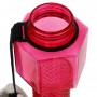 Пляшка для води Water Bottle у вигляді гантелі 760 мл рожевий (FI-7153) Пляшка для води Water Bottle у вигляді гантелі 760 мл рожевий (FI-7153)