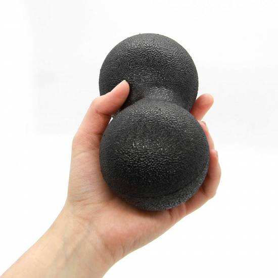 Набір масажний Massage Set м'ячі Ball 8 см, Duoball 8х17 см, ролл Spaine Roller 33х13 см (MS-0857-4-B-6664-1551)