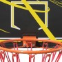 Щит баскетбольний ігровий аматорський Basketball Hoop 110x70 см з кільцем і сіткою (S019EB)
